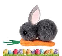 Bunny Plush Hair Clip, Plush Bunny Hairpin, Carrot Hairpin, Bunny Hair Accessories, Animale Hair Clip, Peluche Animale Hair Clip, Bunny Hairpin for Women, Plush Bunny Hair Clip for Girls, Cute Plush