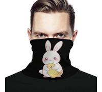 Bunny Rabbits Chick Chicken Uomo Donna Sciarpa A Tubo Protezione UV Decorazione Facciale Durevole Cerchietto per Capelli per Yoga Escursionismo Adulto
