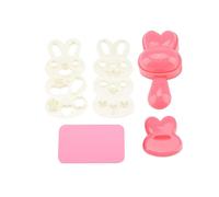 Bunny Shape Sushi Rice Roll Mold Food Grade PP Material Bento Rice Mold DIY Handcrafted Rice Mold for Easy Sushi Making