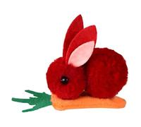 Bunny Shaped Hair Accessory, Easter Carrot Barrette, Festive Holiday Clip, Stylish Cartoon Design, Headwear for Women, Adorable Ornament, Parties, and Offering