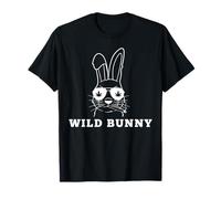 Bunny Smoking Weed Marijuana Cannabis Happy 420 Umorismo pasquale Maglietta