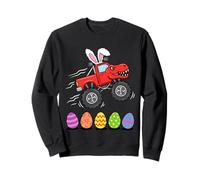 Bunny T-Rex Monster Truck Jumping Easter Eggs Toddler Kid Felpa