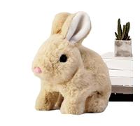 Bunny Toys for Kids, coniglietto realistico - Bunny Bunny Toy Gooded Animals realistici | Animali robotici da appendere con movimenti naturali per compleanno, Pasqua, salto, naso
