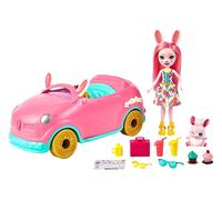 Bunnymobile Auto con Bambola e Coniglietto Twist ENCHANTIMALS Hasbro HCF85
