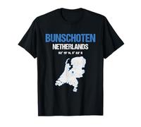 Bunschoten Paesi Bassi Città Maglietta