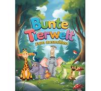 Bunte Tierwelt: zum Ausmalen