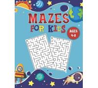 Bunu Brains Publications Mazes for Kids Ages 4-8 (Tascabile)