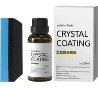 Buobiy Plastics Parts Crystal Coating - Crystal Coating for Car Plastic Parts, Car Plastic Renovation Coating,Easy to Use Car Refresher, Great Gloss Protection (1PC)