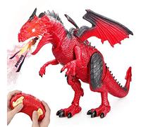 Buoeuik Dinosauro Telecomandato, Giochi Animali Drago Giocattolo per Bambini con Compleanno Natale Regali Ragazzi Ragazze 3 4 5 6 7 8 9 10 11 12 Anni