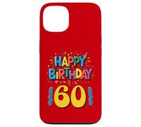Buon 60° compleanno Abbigliamento Milestone Party Design Custodia per iPhone 13