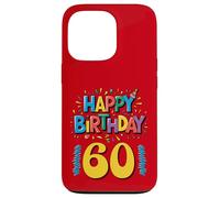 Buon 60° compleanno Abbigliamento Milestone Party Design Custodia per iPhone 13 Pro