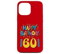 Buon 60° compleanno Abbigliamento Milestone Party Design Custodia per iPhone 13 Pro Max
