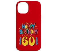 Buon 60° compleanno Abbigliamento Milestone Party Design Custodia per iPhone 14