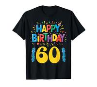 Buon 60° Compleanno Abbigliamento Milestone Party Design Maglietta