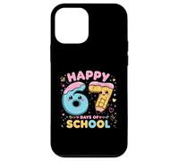 Buon 67° giorno di scuola Cute Ice Cream 100 Days Smarter Kid Custodia per iPhone 12 mini