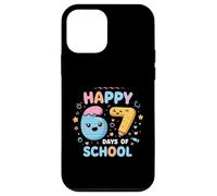 Buon 67° giorno di scuola Cute Ice Cream 100 Days Smarter Kid Custodia per iPhone 12 mini