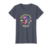 Buon 7° Viaggio Intorno al Sole Regalo di Compleanno Maglietta, Donna, Pervinca, 3XL