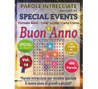Buon Anno - Parole Intrecciate: Passatempo mentale senza schermo per relax, viaggi e pause