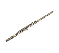 Buon bronzo verde 16 fori flauto con scatola panno di pulizia bastone guanti per bande scolastiche e personalità pratica flauto principiante