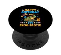 Buon compleanno a me I'm Frog-tastic PopSockets PopGrip Adesivo