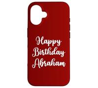 Buon compleanno Abramo Custodia per iPhone 16