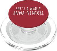 Buon Compleanno Anna - Lei è un'intera Anna-venture PopSockets PopGrip per MagSafe