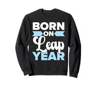 Buon Compleanno Anno bisestile 29 febbraio Giorno bisestile Leapling Felpa