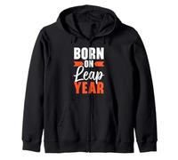 Buon Compleanno Anno bisestile 29 febbraio Giorno bisestile Leapling Felpa con Cappuccio