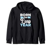 Buon Compleanno Anno bisestile 29 febbraio Giorno bisestile Leapling Felpa con Cappuccio