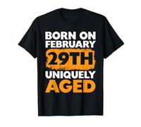 Buon Compleanno Anno bisestile 29 febbraio Giorno bisestile Leapling Maglietta