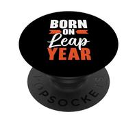 Buon Compleanno Anno bisestile 29 febbraio Giorno bisestile Leapling PopSockets PopGrip Adesivo