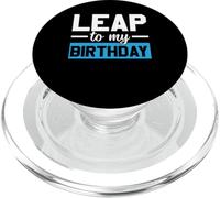 Buon Compleanno Anno bisestile 29 febbraio Giorno bisestile Leapling PopSockets PopGrip per MagSafe