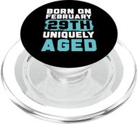 Buon Compleanno Anno bisestile 29 febbraio Giorno bisestile Leapling PopSockets PopGrip per MagSafe