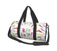 Buon compleanno, Borsone da viaggio di grande capacità Borsa rotonda Borsa da viaggio sportiva Borsa da viaggio Borsa da fitness