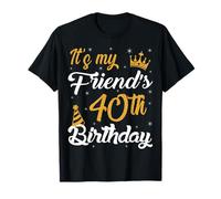 Buon compleanno del mio amico 1985 40 anni Maglietta