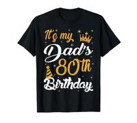 Buon compleanno di mio padre 1945 80 anni Maglietta