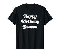 Buon Compleanno Diacono Maglietta
