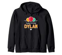 Buon Compleanno dicendo Dylan Felpa con Cappuccio