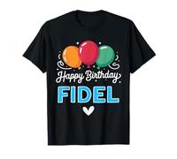 Buon Compleanno dicendo Fidel Maglietta