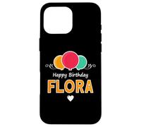 Buon compleanno dicendo Flora Custodia per iPhone 16 Pro Max