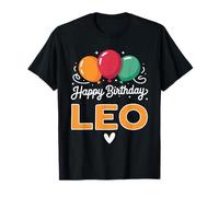 Buon Compleanno dicendo Leo Maglietta