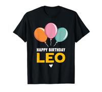 Buon compleanno dicendo Leo Maglietta