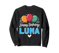 Buon Compleanno dicendo Luna Felpa