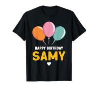 Buon compleanno dicendo Samy Maglietta