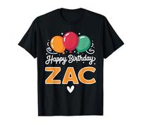 Buon Compleanno dicendo Zac Maglietta