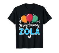 Buon Compleanno dicendo Zola Maglietta