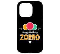 Buon compleanno dicendo Zorro Custodia per iPhone 15 Pro