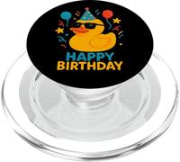 Buon compleanno Duckie carino anatra festa di compleanno PopSockets PopGrip per MagSafe