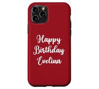 Buon Compleanno Evelina Custodia per iPhone 11 Pro