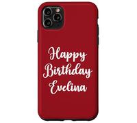 Buon Compleanno Evelina Custodia per iPhone 11 Pro Max